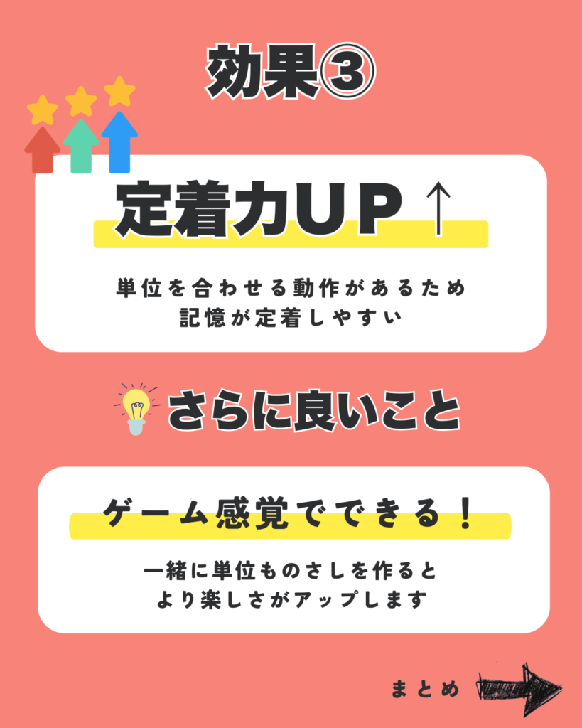 効果③ 定着力UP